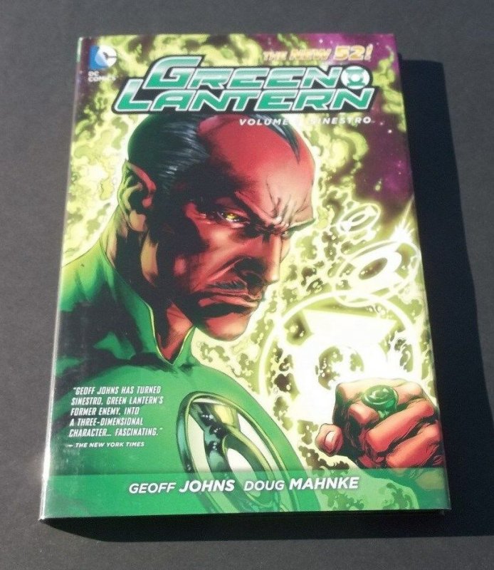 Green Lantern Sinestro V1 Hardcover Book NM DC Comics Geoff Johns Sci-Fi 