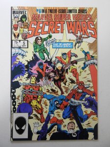 Marvel Super Heroes Secret Wars #5 (1984) VF+ Condition!