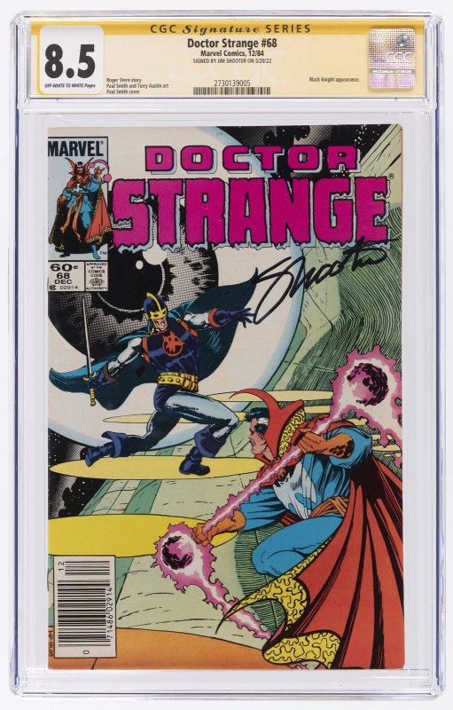 Doctor Strange #68 (Marvel Comics, 1984) CGC 8.5 Signature Series