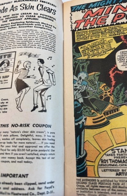 The Avengers #49 (1968)magnetos traps quicksilver/scarlet twitch