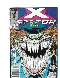 X-Factor #30 Newsstand Edition (1988)