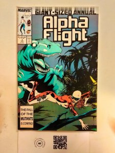 Alpha Flight annual #2 VF Marvel Comics comic book 32 JW56