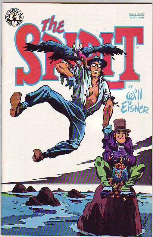 Spirit, the by Will Eisner #6 (Aug-84) NM/NM- High-Grade The Spirit