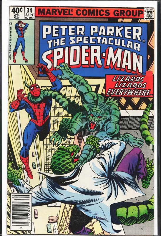 The Spectacular Spider-Man #34 (1979) Spider-Man