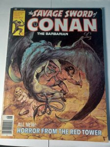 Savage Sword of Conan #21 FN Marvel Comics c268