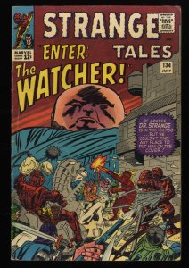 Strange Tales #134 VG 4.0 The Watcher! Kang! Jack Kirby Art!