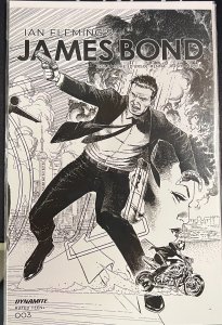 Ian Fleming's James Bond #3 2020 Cheung 1:10 Pencil Ratio Dynamite EB106
