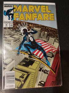 ​MARVEL FANFARE #42 BLACK COSTUME SPIDER-MAN