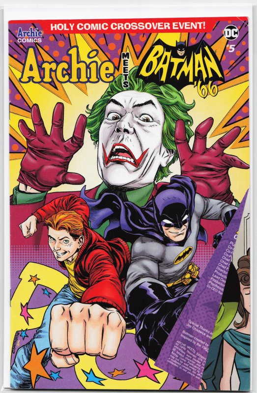 Archie Meets Batman '66 #5 Cover F (2018) Batman