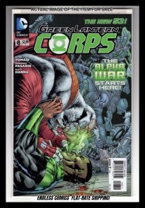 Green Lantern Corps #8 (2012) / SB#2