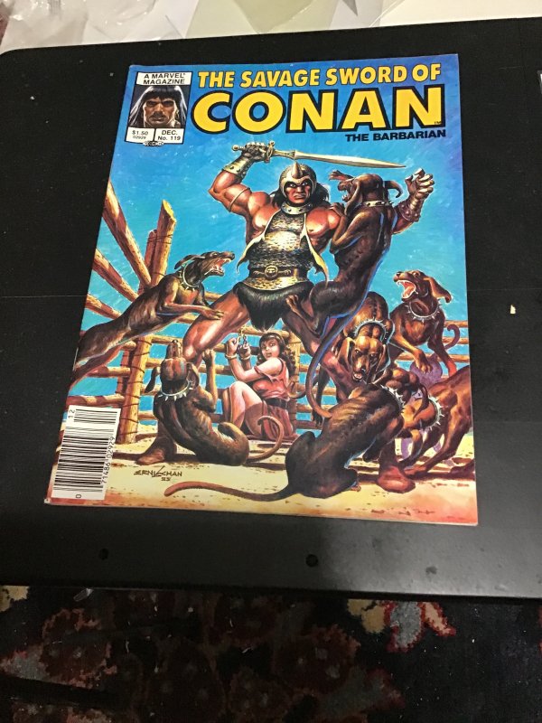 The Savage Sword of Conan #119 (1985) King Kull from the grave! High-grade VF/NM