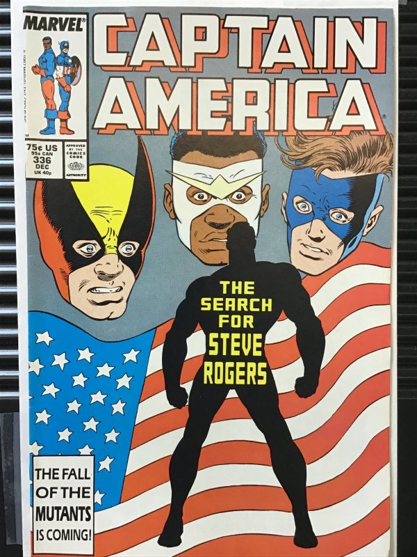 Captain America #336 Direct Edition (1987)