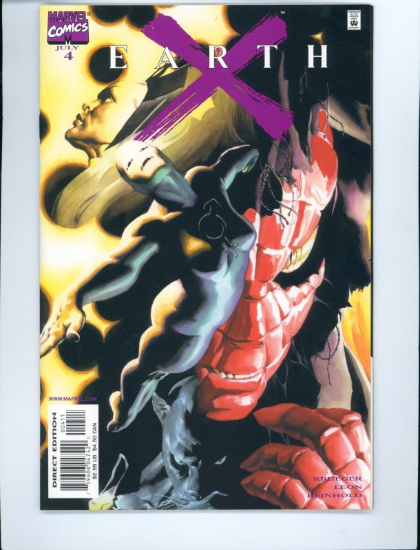 Earth X #4 (1999) 1st appearance of Clea as Sorcerer Supreme