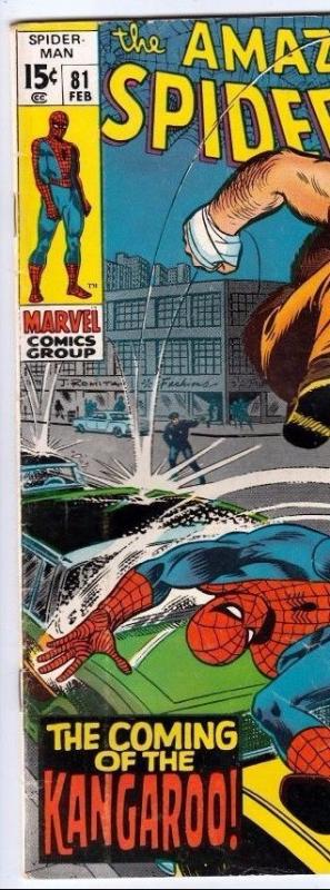 Amazing Spider-Man 81 strict FN 6.0 Mid-Grade  B   Tons more Spidey's up now