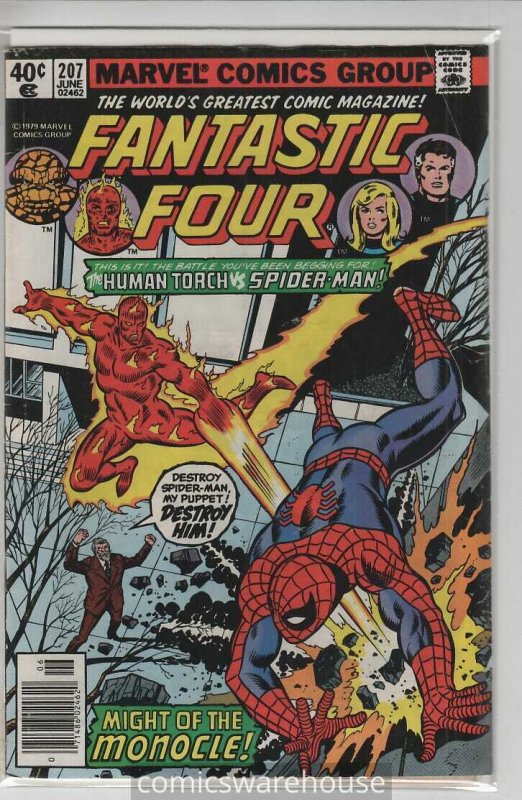 FANTASTIC FOUR (1961 MARVEL) #207 VG+ A32907