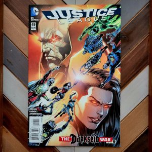 JUSTICE LEAGUE #49 (DC 2016) High Grade DARKSEID WAR Pt.9 (G.Johns & J.Fabok)