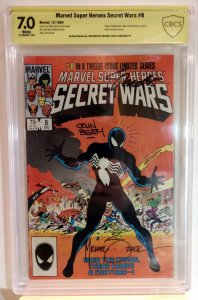 Secret Wars #8 Verified, SS by Shooter, Zech, Beatty 