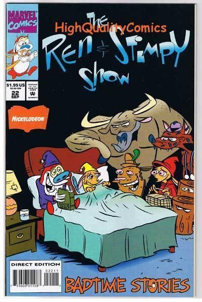 REN & STIMPY SHOW #22, NM, Badtime Stories, Cartoon, more RSS in store