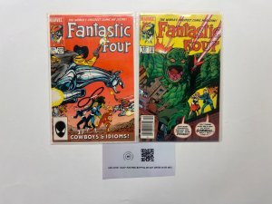 2 Fantastic Four Marvel Comic Books # 271 272 Defenders Avengers Thor 37 SM10