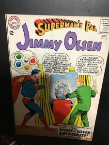 Superman's Pal, Jimmy Olsen #70 (1963) mid high grade 1st Silver Krypton...