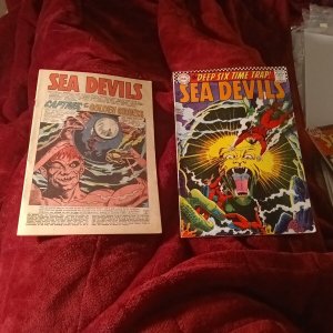 The Sea Devils 29 And 32 DC Comics 1966 Silver Age Lot Run Set Collection...