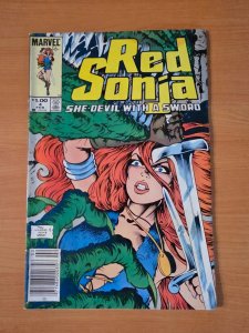 Red Sonja v3 #4 Newsstand Variant ~ VERY GOOD VG ~ 1984 Marvel Comics