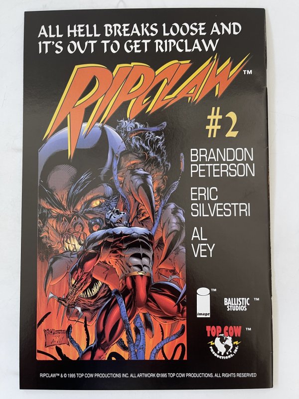 Ripclaw #1  - NM-  (1995)