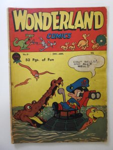 Wonderland Comics #8 VG Condition!