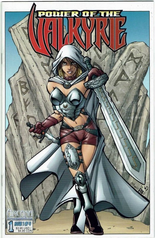 Power of the Valkyrie #1 Arcana NM  Comic Books - Modern Age, Arcana  Studio, Superhero / HipComic