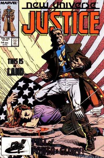 Justice (1986 series) #14, NM- (Stock photo)