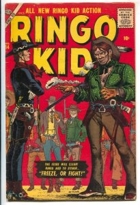 Ringo Kid #14 1956- Atlas -Joe Maneely western intimidation cover-Dick Ayers ...