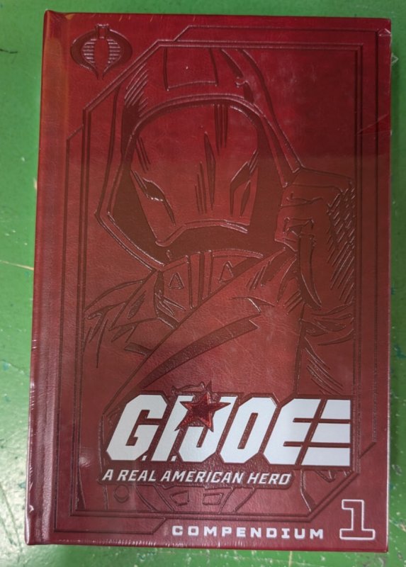 GI Joe A Real American Hero Red Compendium #1 Cobra Hardcover Sealed 2024 Image