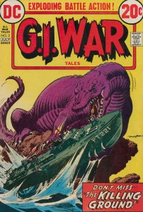 G.I. War Tales #2 POOR ; DC | low grade comic Monster Cover