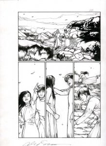 Mulan One Shot page 28  Published art by ALEX SANCHEZ Disney