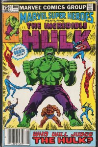 Marvel Super-Heroes #100 (1981) Hulk