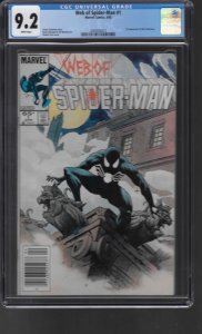 Web of Spider-Man #1 (1985) CGC Graded 9.2
