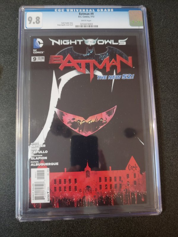 BATMAN #9 CGC 9.8 COURT OF OWLS