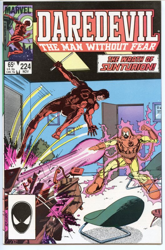 Daredevil (1964) #221-230 - incl. Miller’s “Born Again” story - Marvel - 1985-6