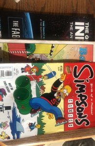Simpsons Comics #183 (2011) Detached and split cover
