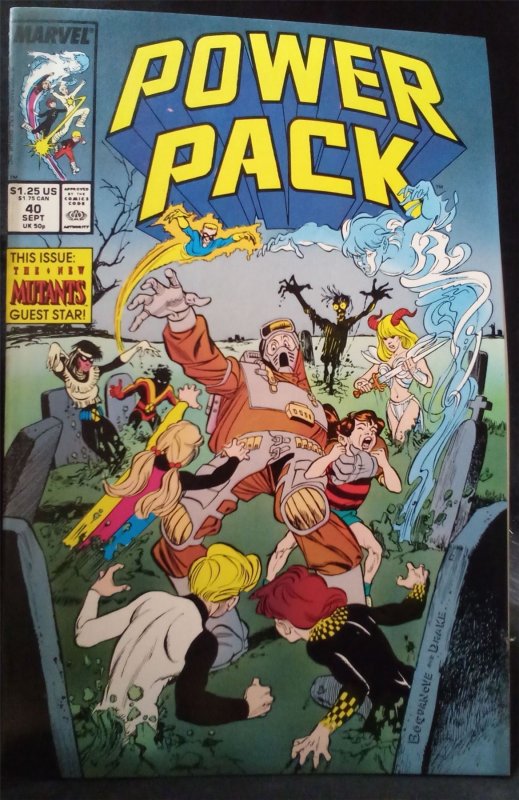 Power Pack #40 1988 Marvel Comics Comic Book