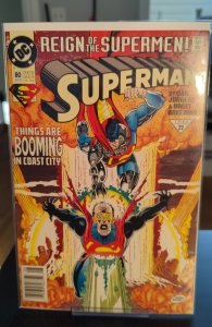 Superman #80 (1993) Newsstand Edition