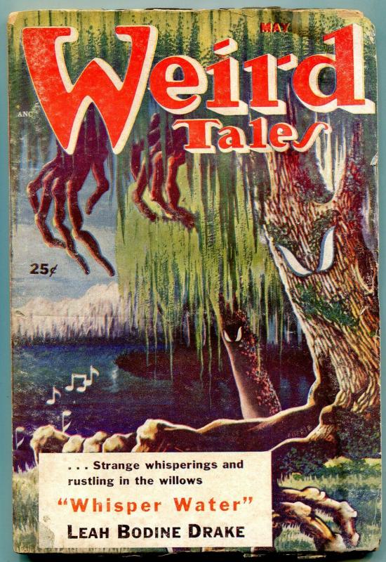 Weird Tales Pulp May 1953- Whisper Water- Leah Bodine Drake FAIR