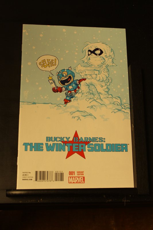 Bucky Barnes: The Winter Soldier #1 Young Cover (2014) Winter Soldier