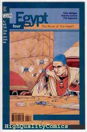 EGYPT #4, NM+, Death, 1995, Peter Milligan, Mummys, more Vertigo in store