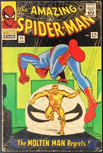 The Amazing Spider-Man #35 (1966) VG-