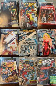 Lot of 9 Comics (See Description) Wanderers, Spider Man, The Spectre, X Men, ...