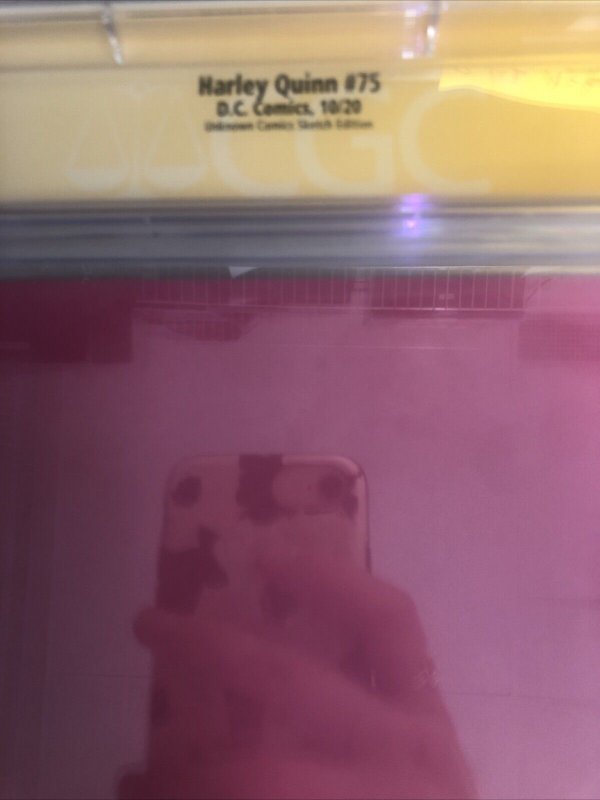 Harley Quinn (2020) # 75 (CGC 9.8 SS) Signed & Sketch Idris Durcet  * DC  Comics