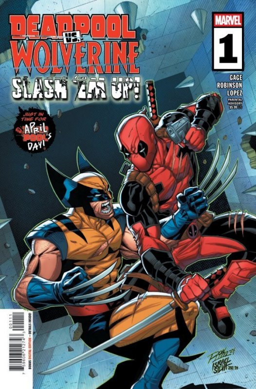 Deadpool vs. Wolverine: Slash 'Em Up #1 (Pick a Variant) Marvel Comics 2025