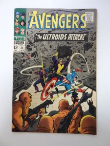 The Avengers #36 (1967) VG/FN condition subscription fold