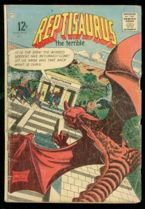 REPTISAURUS SPECIAL EDITION #1 1963-CHARLTON-HORROR FR/G